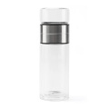 Good Quality Unbreakable Transparent Borosilicate Glass Water Bottle with Lid 240ml 280ml 360ml